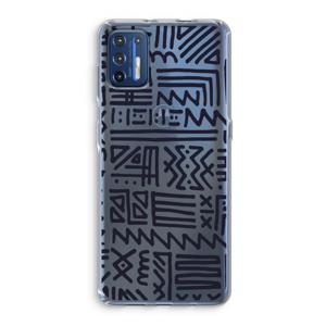 Marrakech print: Motorola Moto G9 Plus Transparant Hoesje