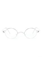 Lindberg lunettes de vue Corona à monture ronde - Argent