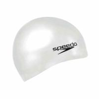Badmuts Speedo PLAIN FLAT Wit Siliconen