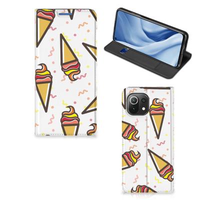 Xiaomi 11 Lite NE 5G | Mi 11 Lite | Flip Style Cover | Icecream