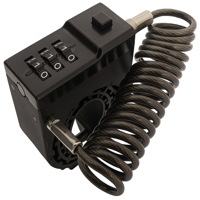 Fietshelmslot met stuurbevestiging