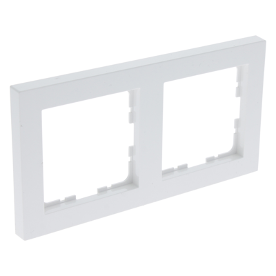 Q-Link S-Line Afdekraam | 2-voudig | Polarwit - 66.096.22