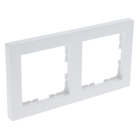 Q-Link S-Line Afdekraam | 2-voudig | Polarwit - 66.096.22