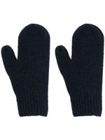 Acne Studios gants en maille - Bleu - thumbnail