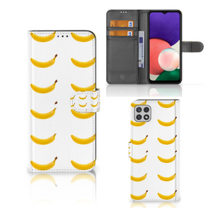 Samsung Galaxy A22 5G Book Cover Banana