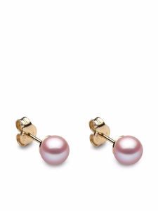 Yoko London puces d'oreilles Classic 6 mm en or 18ct ornées de perles d'eau douce