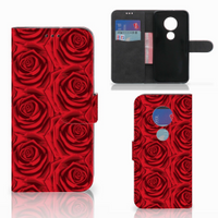 Motorola Moto G7 | G7 Plus Hoesje Red Roses