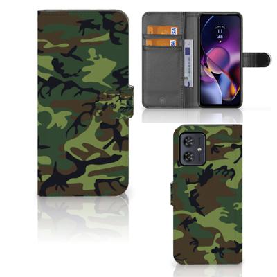 Motorola Moto G54 | Telefoon Hoesje | Army Dark