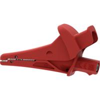 Electro PJP 5104-IEC-CD1-R Krokodillenklem Rood Klembereik (max.): 25 mm Lengte: 91 mm 1 stuk(s)