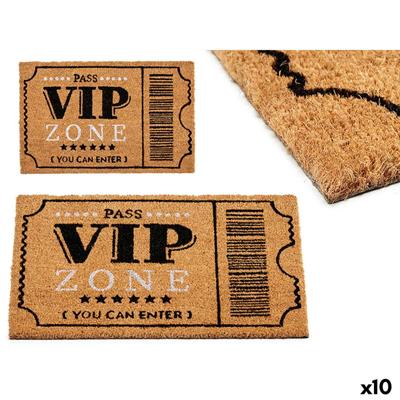Deurmat Gift Decor VIP Afgedrukt PVC 100 % PVC Kokosvezel 40 x 2 x 60 cm 60 x 2 x 40 cm (10 Stuks)