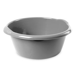 Afwasteil - klein - 3L - rond - zilver - 25 x 11 cm - klein formaat afwasbak