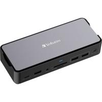 Verbatim CDS-155 USB-C dockingstation Geschikt voor merk (dockingstation): Universeel M.2 SSD-slot, USB-C Power Delivery, Geïntegreerde kaartlezer