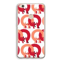 Dogs: Huawei Ascend P8 Lite (2017) Transparant Hoesje