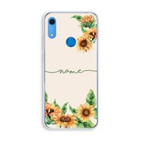Zonnebloemen: Huawei Y6s Transparant Hoesje