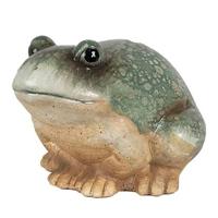 Clayre & Eef Beeld Kikker 9 cm Groen Keramiek Clayre & Eef Beeld Kikker 9 cm Groen Keramiek