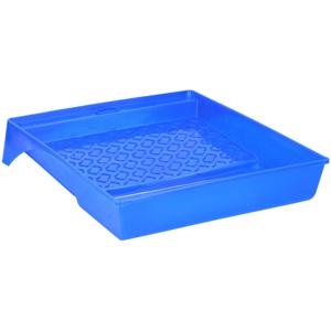 Verfbak opvang lekbak blauw - Voor rollers tot 35 x 29 cm - Verfbenodigdheden