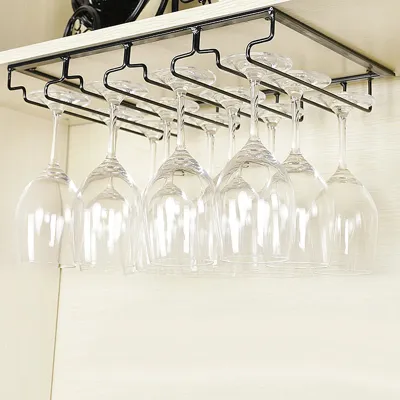 VinoHold - Luxe Wijn- & Glasrek voor Bar en Keuken