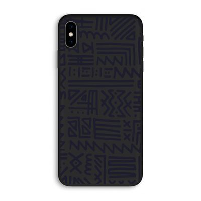 Marrakech print: iPhone XS Max Biologisch afbreekbaar hoesje