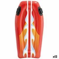 Opblaasbaar zwembadfiguur Intex Joy Rider 62 x 112 cm Surfplank (12 Stuks)