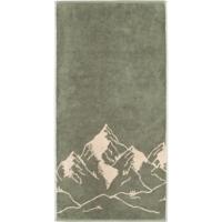 Cawö Cawö Alpenchic Edition 6269 Handdoek 50x100 spargroen