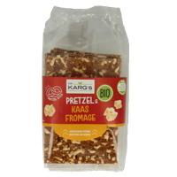 Crackers pretzel kaas bio 160 Gram