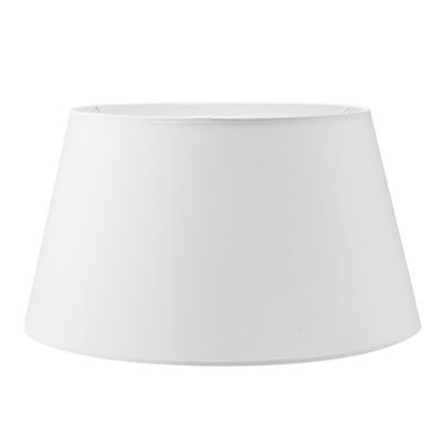 Minimalistische stijl - Stoffen Lampenkap - Conisch - White - 40 x 30 x 20 cm - E27 fitting - Ontworpen voor Vloerlampen - Ontworpen voor woon- en slaapkamers