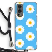 Margrietjes: OnePlus Nord 2 5G Transparant Hoesje met koord