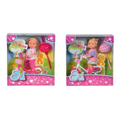 Evi Love pop met fiets