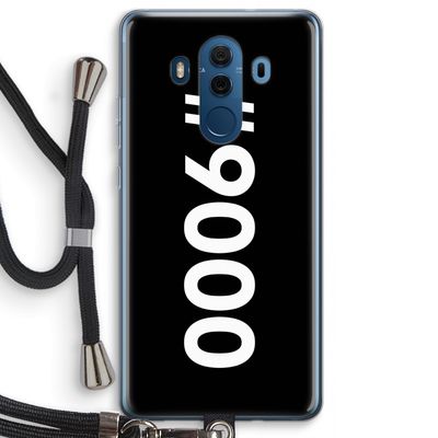 #9000: Huawei Mate 10 Pro Transparant Hoesje met koord