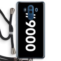 #9000: Huawei Mate 10 Pro Transparant Hoesje met koord