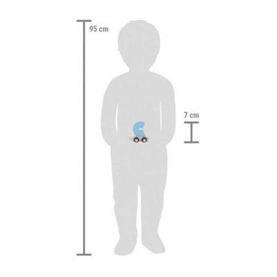 Small Foot - houten lettertrein polar - c