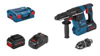 Bosch Professional GBH 18V-26 F SDS-Plus-Accu-boorhamer 18 V 5.5 Ah Li-ion Incl. 2 accus, Incl. lader, Incl. koffer, Incl. accessoires - thumbnail