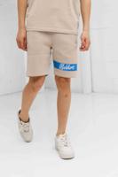 Malelions Captain Korte Broek Kids Beige/Blauw - Maat 152 - Kleur: BeigeBlauw | Soccerfanshop