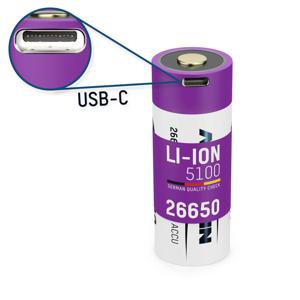 Ansmann 1307-0012 huishoudelijke batterij Oplaadbare batterij Lithium-Ion (Li-Ion)