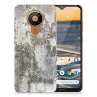 Nokia 5.3 TPU Siliconen Hoesje Beton Print