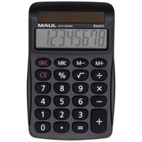 Maul ECO MJ 455 Bureaurekenmachine Zwart Aantal displayposities: 8 werkt op zonne-energie (b x h x d) 71 x 112 x 20 mm