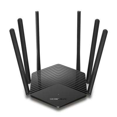 Mercusys MR50G draadloze router Gigabit Ethernet Dual-band (2.4 GHz / 5 GHz) Zwart