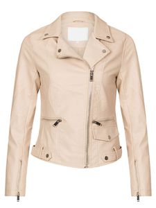 Biker Jacket Beige