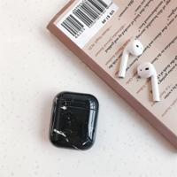 Marmerpatroon draadloze oortelefoon opladen vak beschermhoes voor Apple luchtpods 1/2