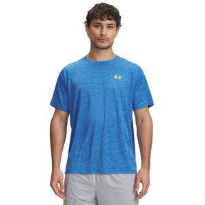 Under Armour Tech Textured Trainingsshirt Blauw Wit
