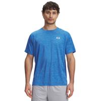 Under Armour Tech Textured Trainingsshirt Blauw Wit Under Armour Tech Textured Trainingsshirt Blauw Wit