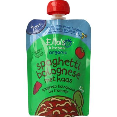 Ella&apos;s Kitchen Spaghetti bolognese met kaas 7+ maanden bio