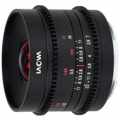 Laowa 9mm t/2.9 ZERO-D Cine Lens - MFT