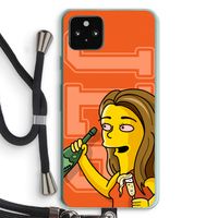 Jamie Lee Simpson: Pixel 5a 5G Transparant Hoesje met koord