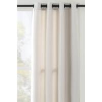 1+1 Gratis Leen Bakker - Gordijn Mila - 140x280 Cm (1 Stuk) - Polyester - Wit
