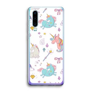Fantasiewereld: Huawei P30 Transparant Hoesje