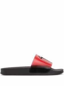 Giuseppe Zanotti claquettes Brett - Rouge