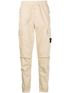 Stone Island pantalon fuselé à poches cargo - Jaune