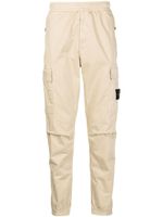 Stone Island pantalon fuselé à poches cargo - Jaune