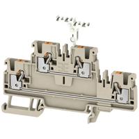 Weidmüller 2581250000 Doorgangsserieklem 5.10 mm Push-In-klem Beige 50 stuk(s)